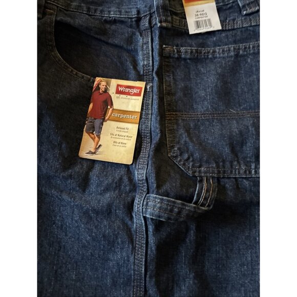 Wrangler Men’s Carpenter Shorts Size 38 New Old Stock - Picture 3 of 8